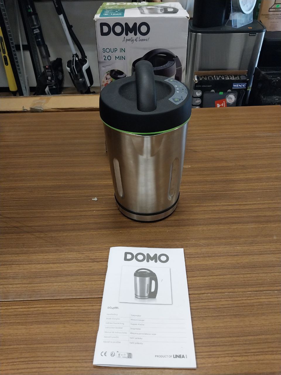 Domo DO498BL garnek do gotowania zupy 1,6 litra