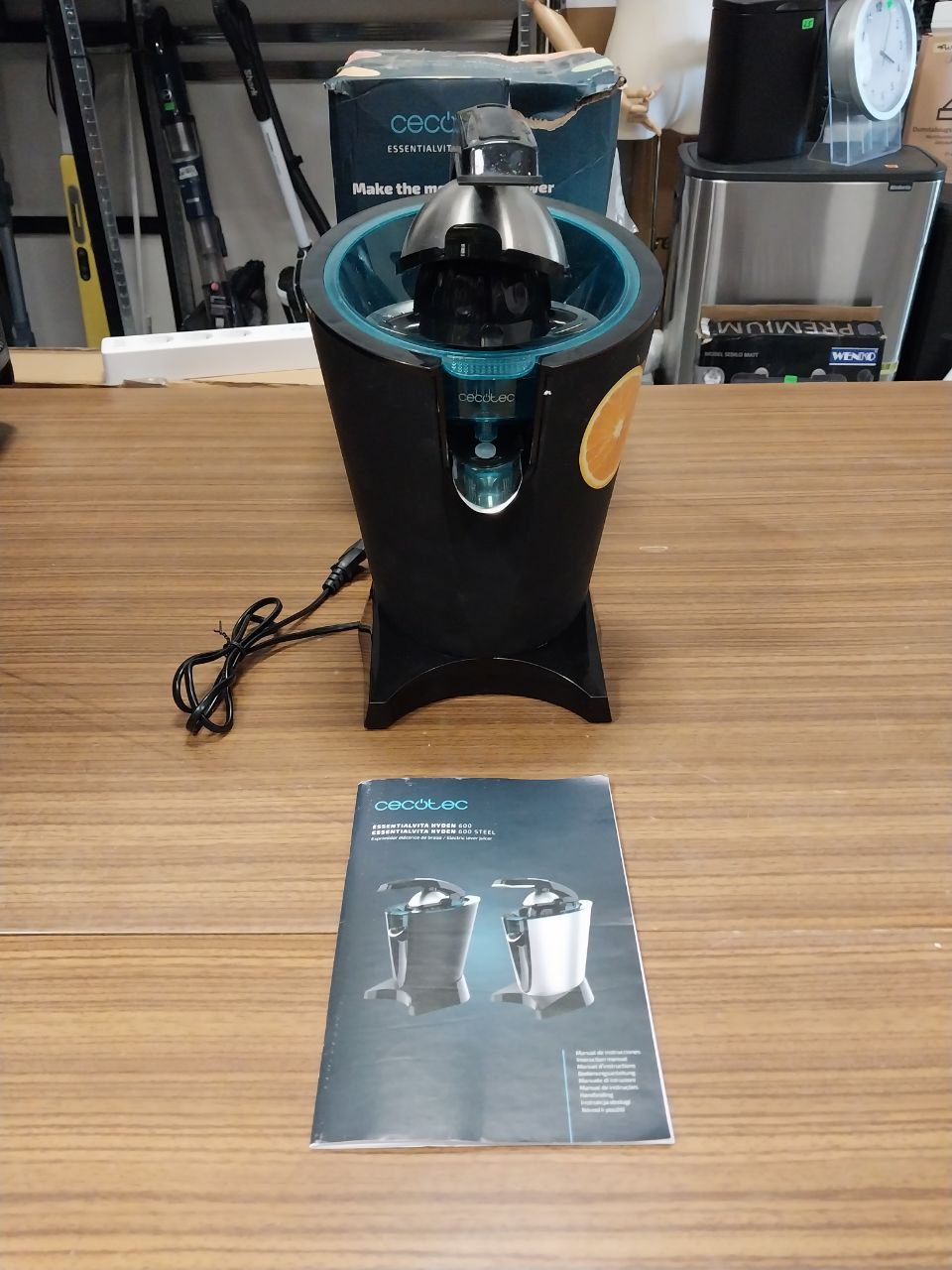 Cecotec Sokowirówka elektryczna EssentialVita Hyden 600