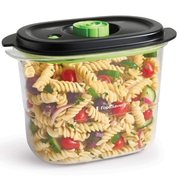 00-B08KVYKSV4 Food Saver Pojemnik na żywność przezroczysty/czarny