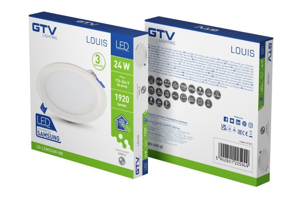 00-photo_2025-08-27_16-59-38 Oprawa downlight LOUIS, LED, 24W, 1920lm, 4000K, AC180-250V, IP54, 120°, wpuszczana, okrągła
