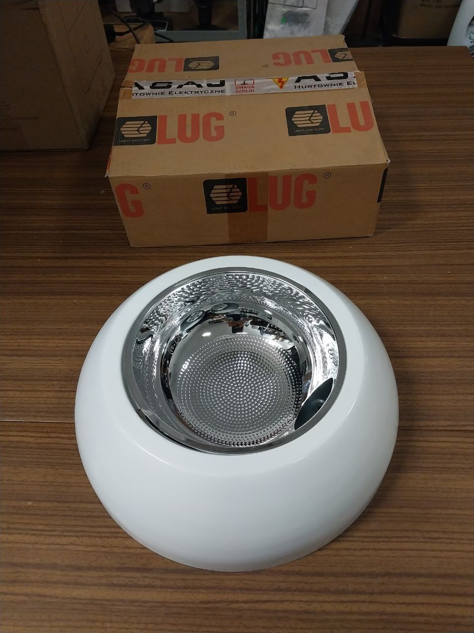 Oprawa downlight LUGSTAR n/t HF 2x18W biała 030101.1207.2