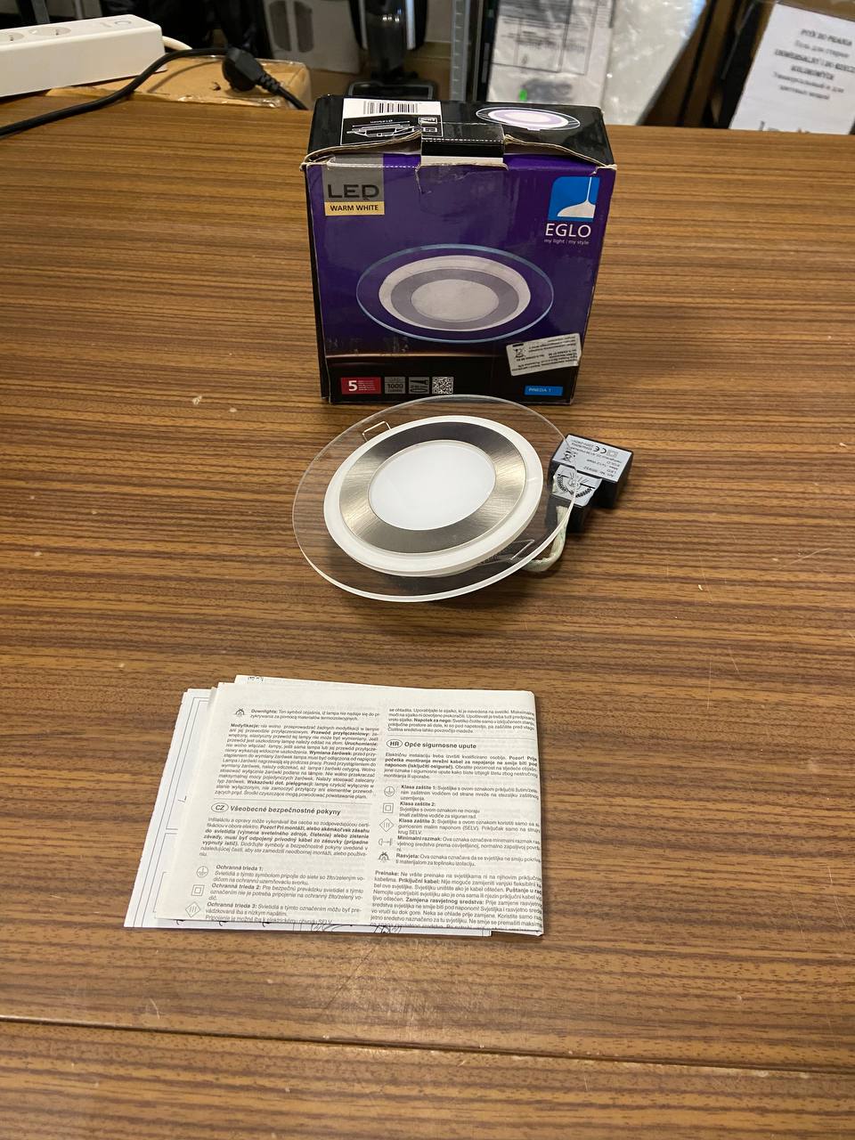 PINEDA 1 oprawa wpuszczana LED 12W 3000K