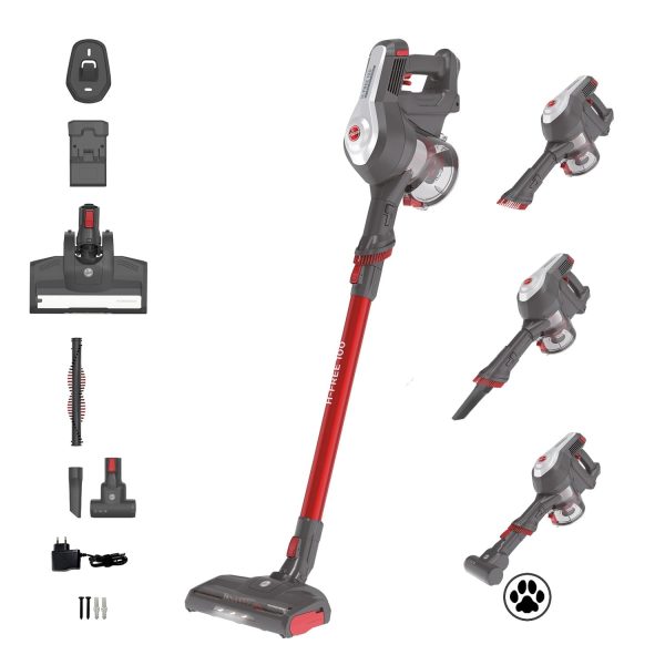00-B0053Y8M1W Hoover H FREE 100 HF122GPT H-Free 100 PETS Odkurzacz Akumulatorowy