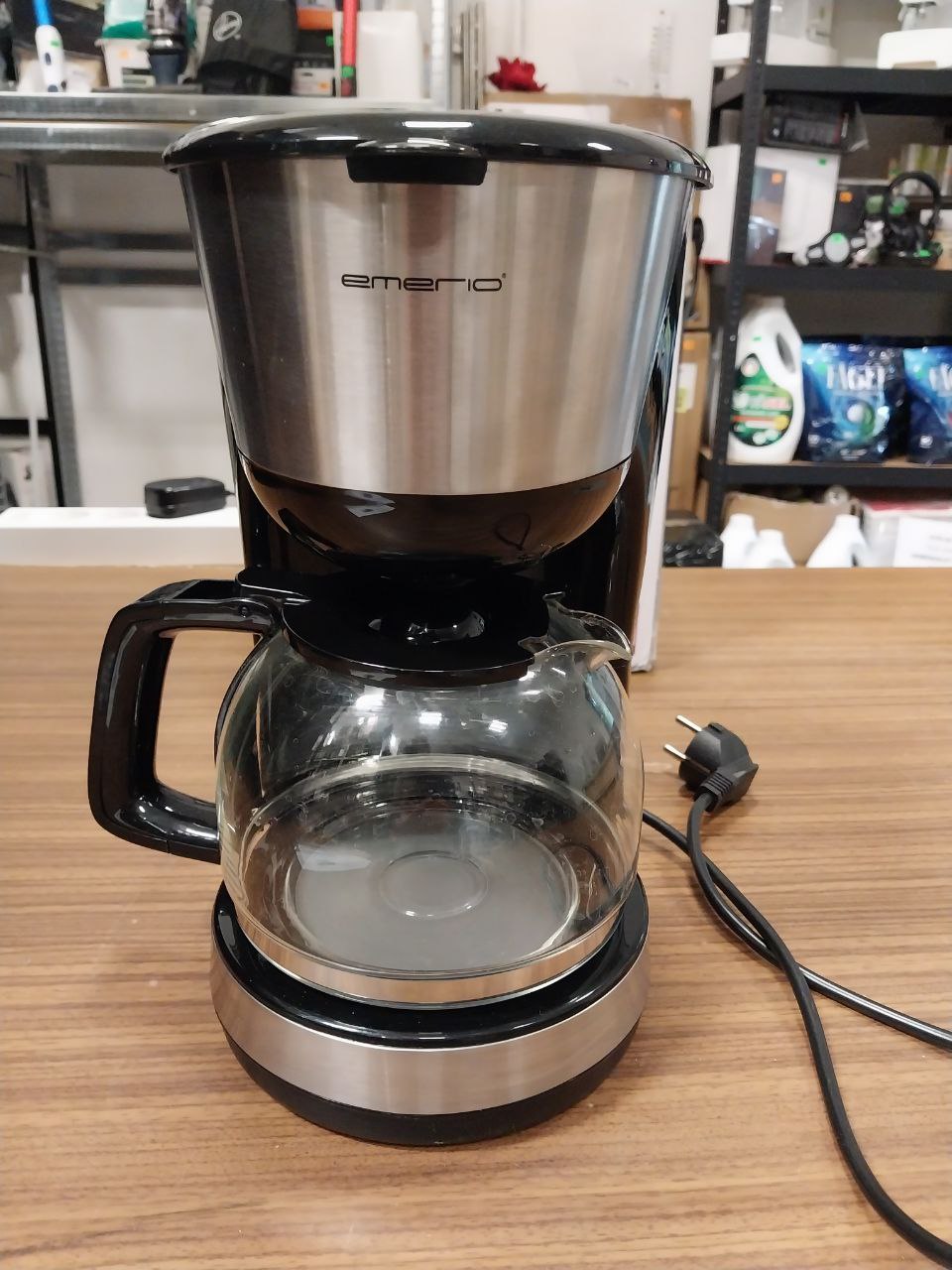 Ekspres do kawy Emerio stal nierdzewna, 1,25 L, 1000W