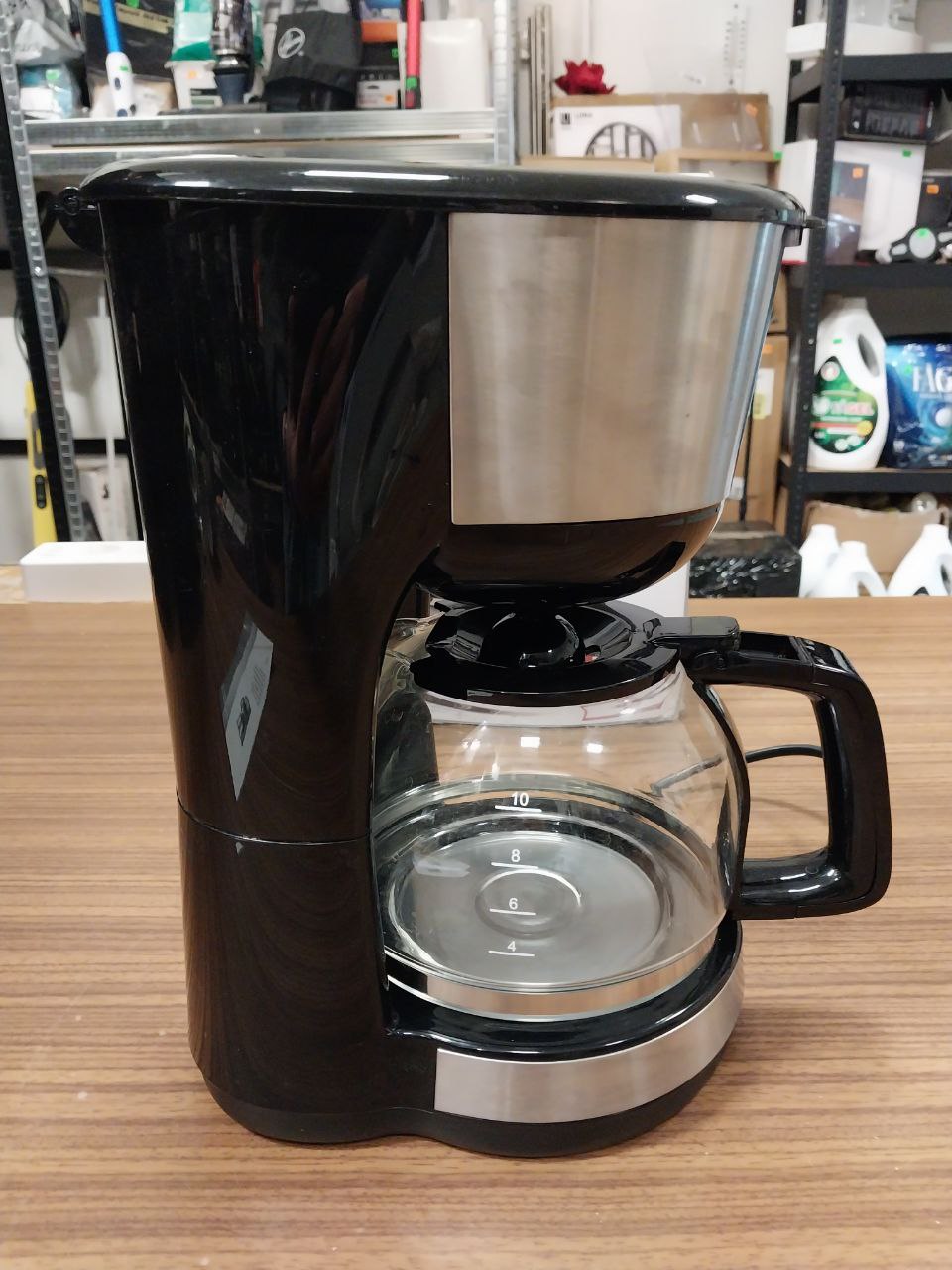 Ekspres do kawy Emerio stal nierdzewna, 1,25 L, 1000W