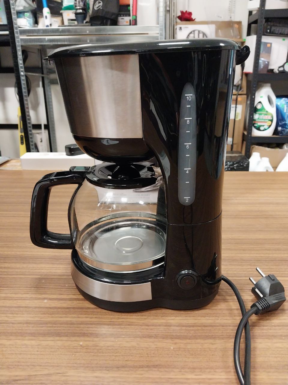 Ekspres do kawy Emerio stal nierdzewna, 1,25 L, 1000W