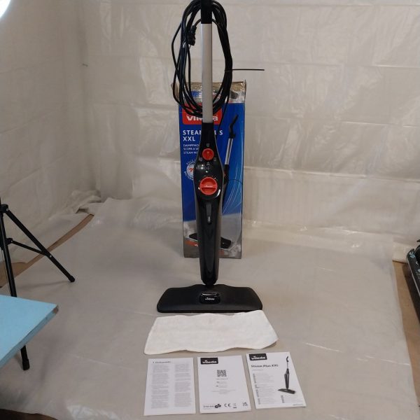 SUPER Mop Parowy VILEDA POWER PAD Steam Plus XXL elektryczny