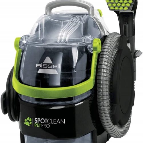 Bissell Spotclean Pet Pro Odkurzacz na Sucho i Mokro, Czarny/Zielony/Bezbarwny, 3.5 L, 750 W 230 V