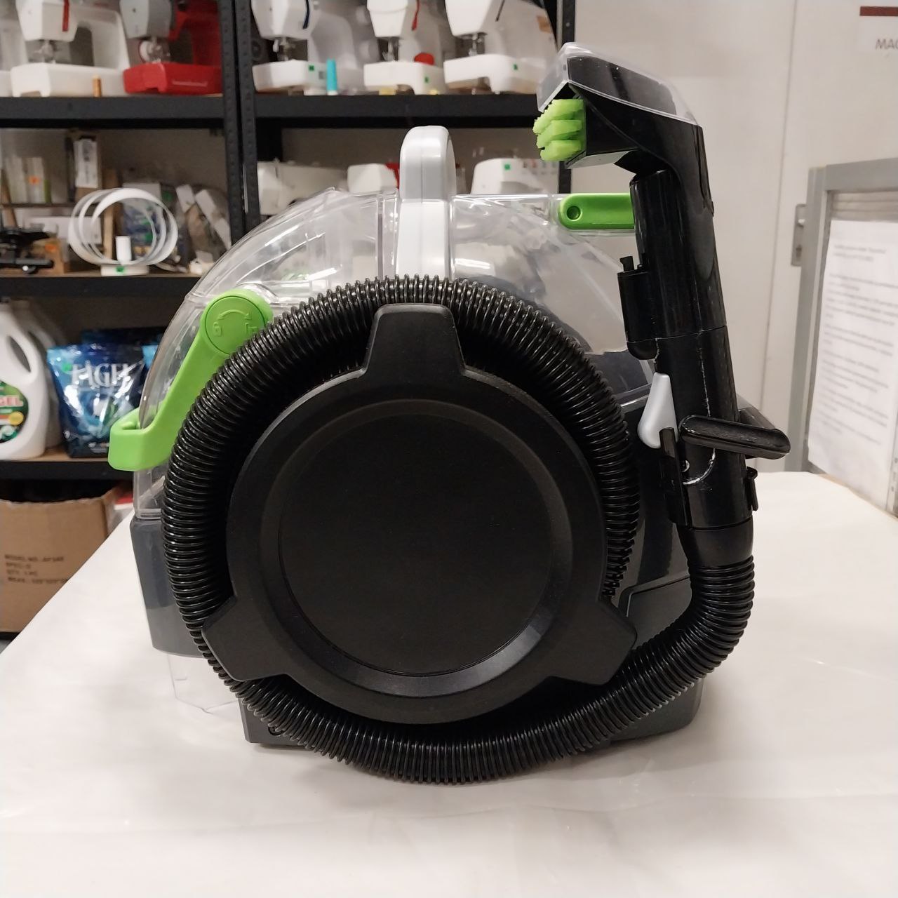 01-photo_2025-10-22_18-15-20 Bissell Spotclean Pet Pro Odkurzacz na Sucho i Mokro, Czarny/Zielony/Bezbarwny, 3.5 L, 750 W 230 V