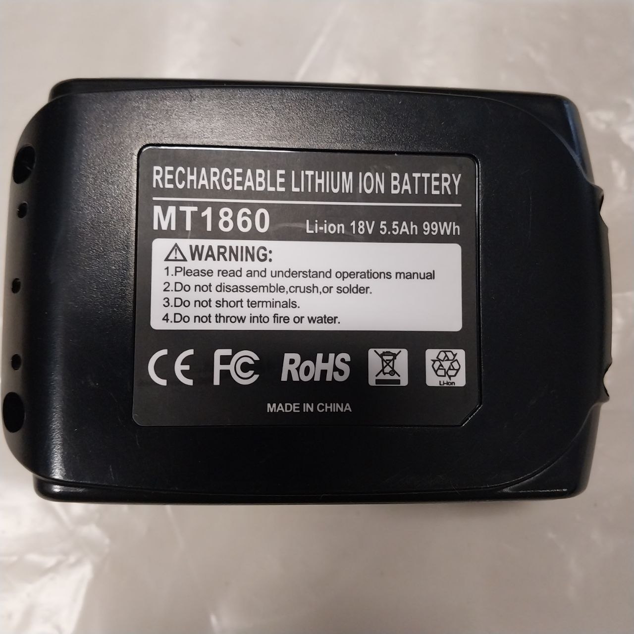 Bateria Akumulator do Makita MT1860 18V, 5500 mAh, 99Wh