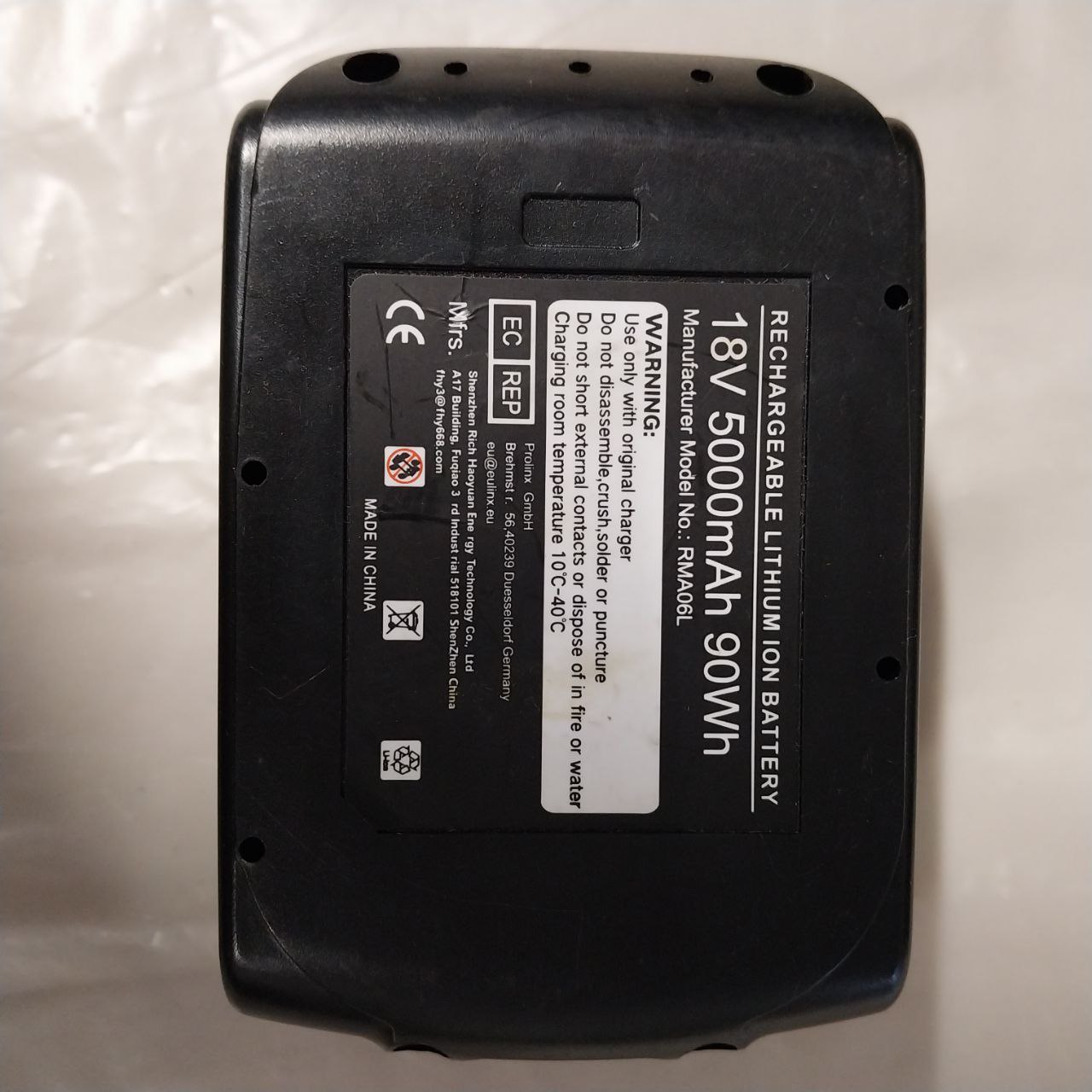 Bateria Akumulator do Makita RMA06L 18V, 5000 mAh, 90Wh