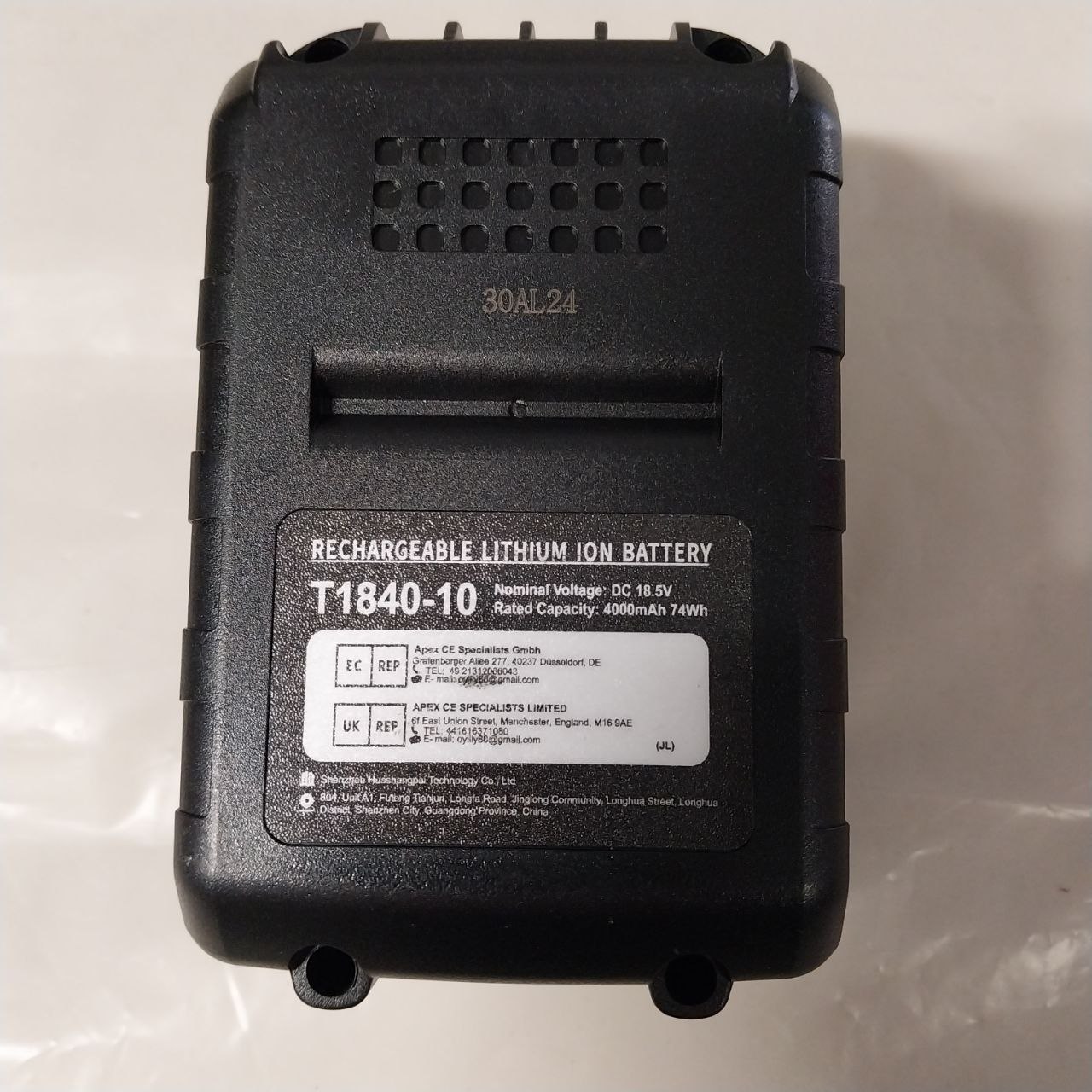 Bateria akumulator  T1840-10 21V 4Ah 74Wh
