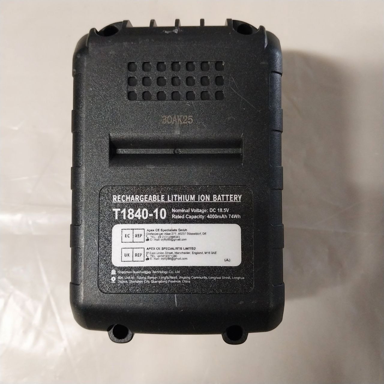 Bateria akumulator  T1840-10 21V 4Ah 74Wh