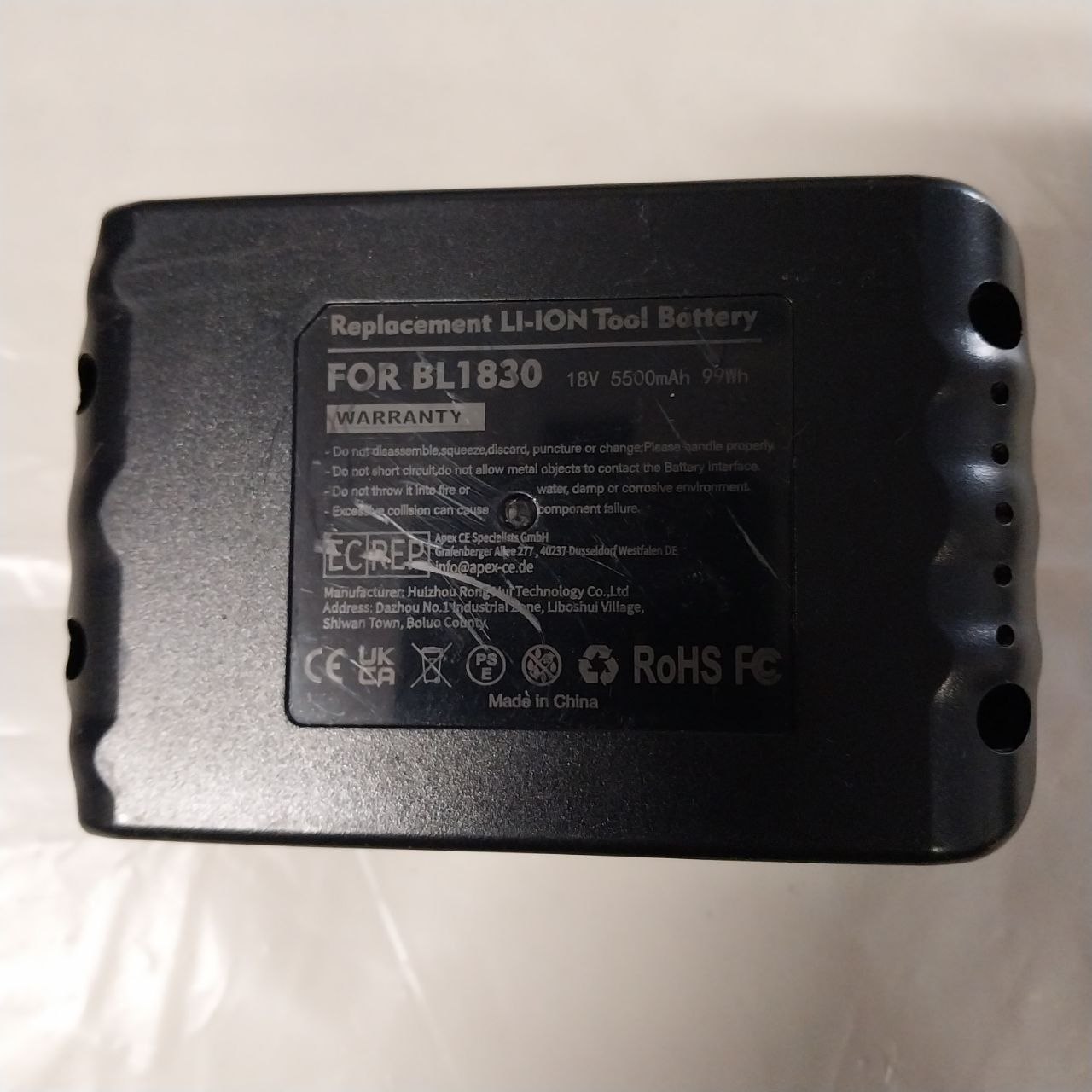 Bateria Akumulator do Makita BL1830 18V 5.5Ah 99Wh