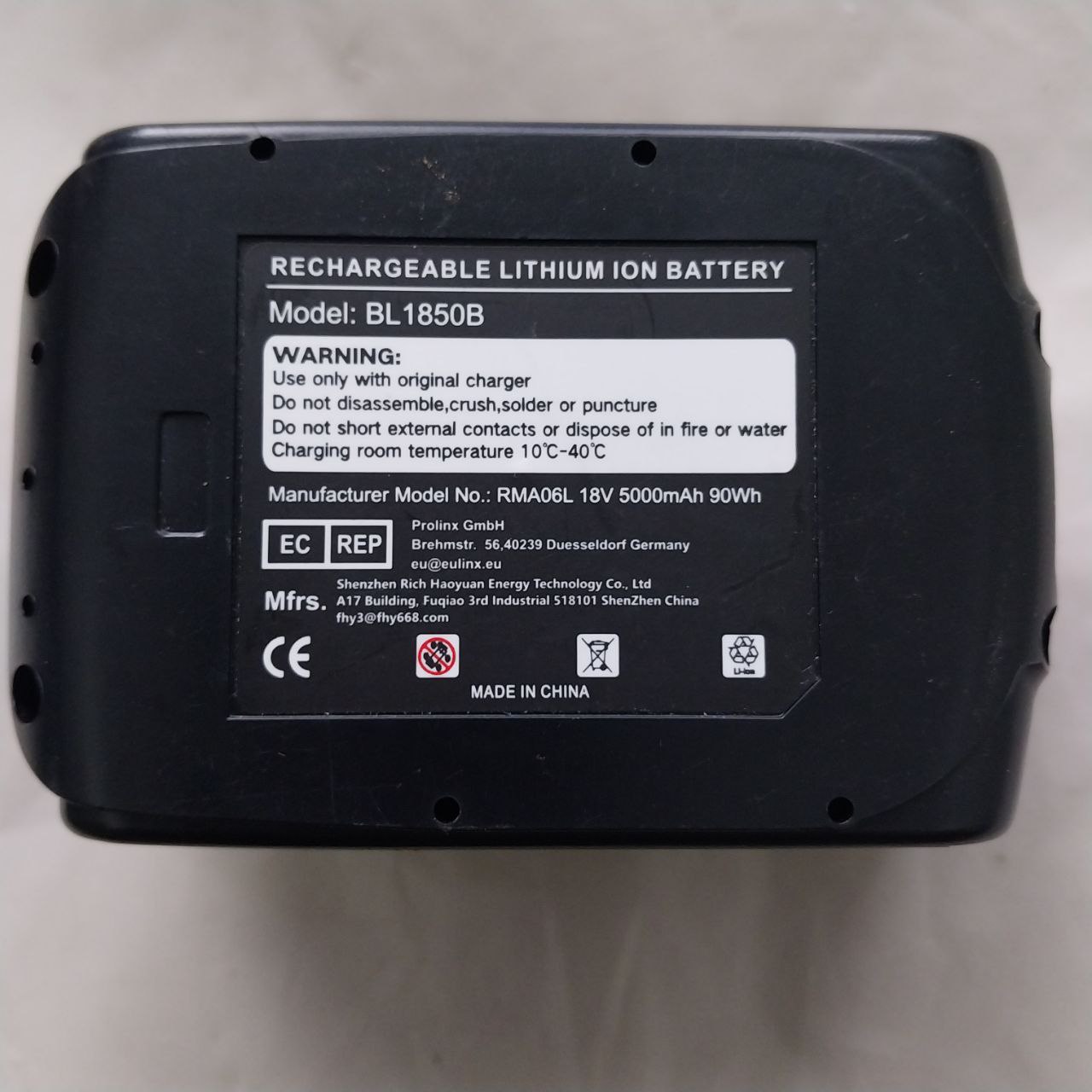 Bateria Akumulator do Makita BL1850B 18V 5.0Ah 90Wh