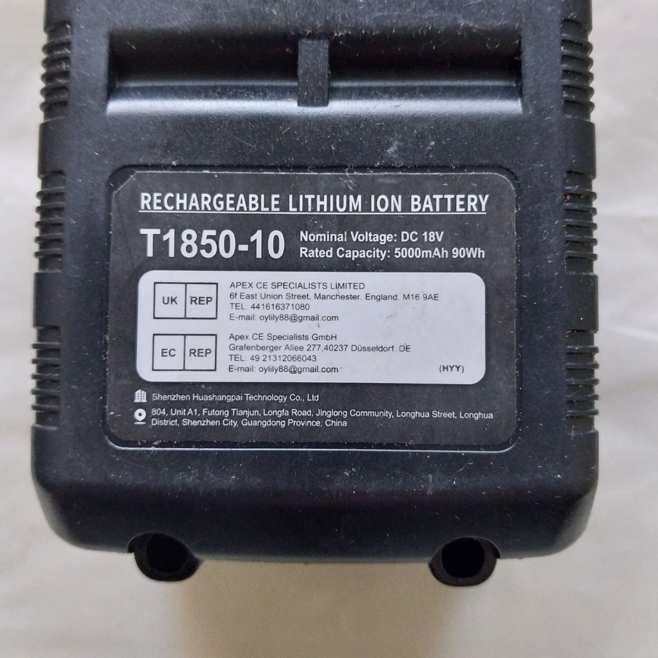 Bateria Akumulator do Makita T1850-10 18V 5.0Ah 90Wh