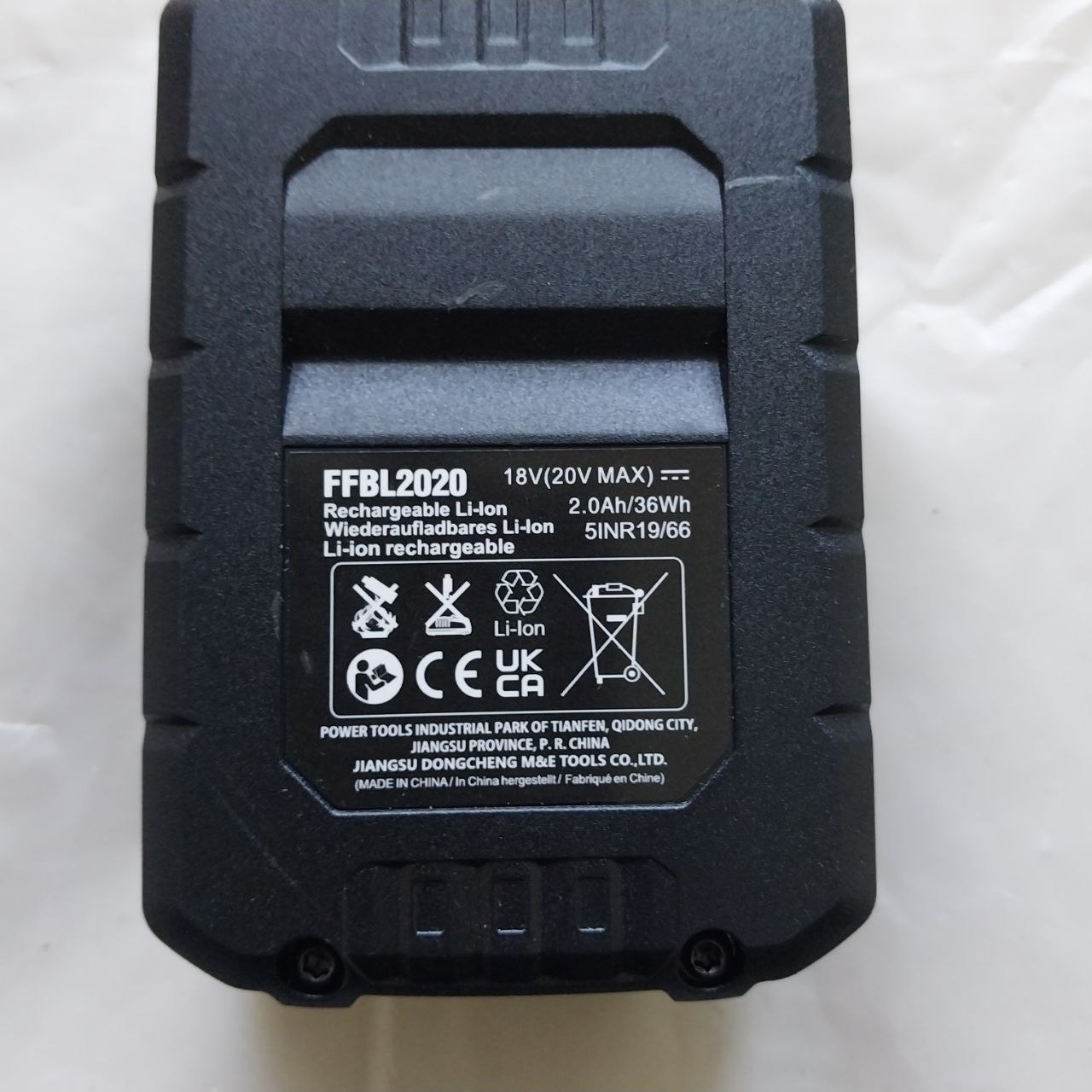 Bateria Akumulator Dong Cheng FFBL2020 20V MAX 2.0Ah 36Wh
