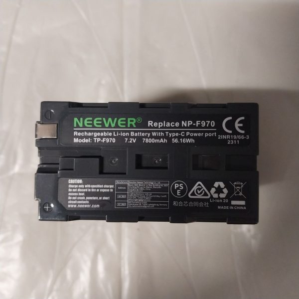 Bateria Akumulator do Sony, Canon, Nikon NEEWER TP-F970 7,2V 7800mAh 56,16Wh