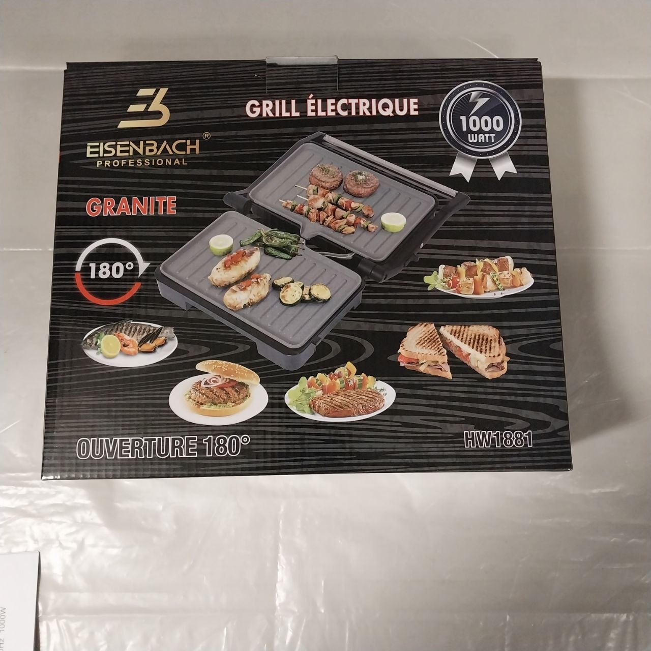 Grill elektryczny Eisenbach HW1881 (1000W)