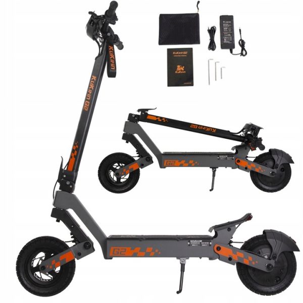 Kukirin G2 Hulajnoga Elektryczna 48V 15Ah 1200W 45 km/h Koła 10'' Terenowa Składana - NOWA