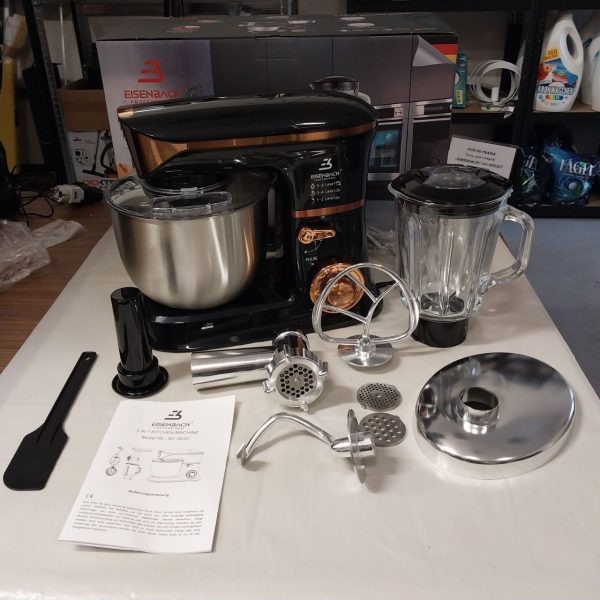 Robot planetarny EISENBACH SC-263C 3w1 2000W 6,5L Blender