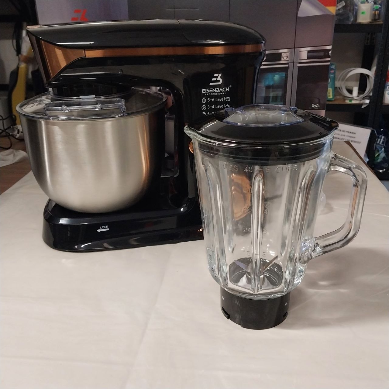 Robot planetarny EISENBACH SC-263C 3w1 2000W 6,5L Blender