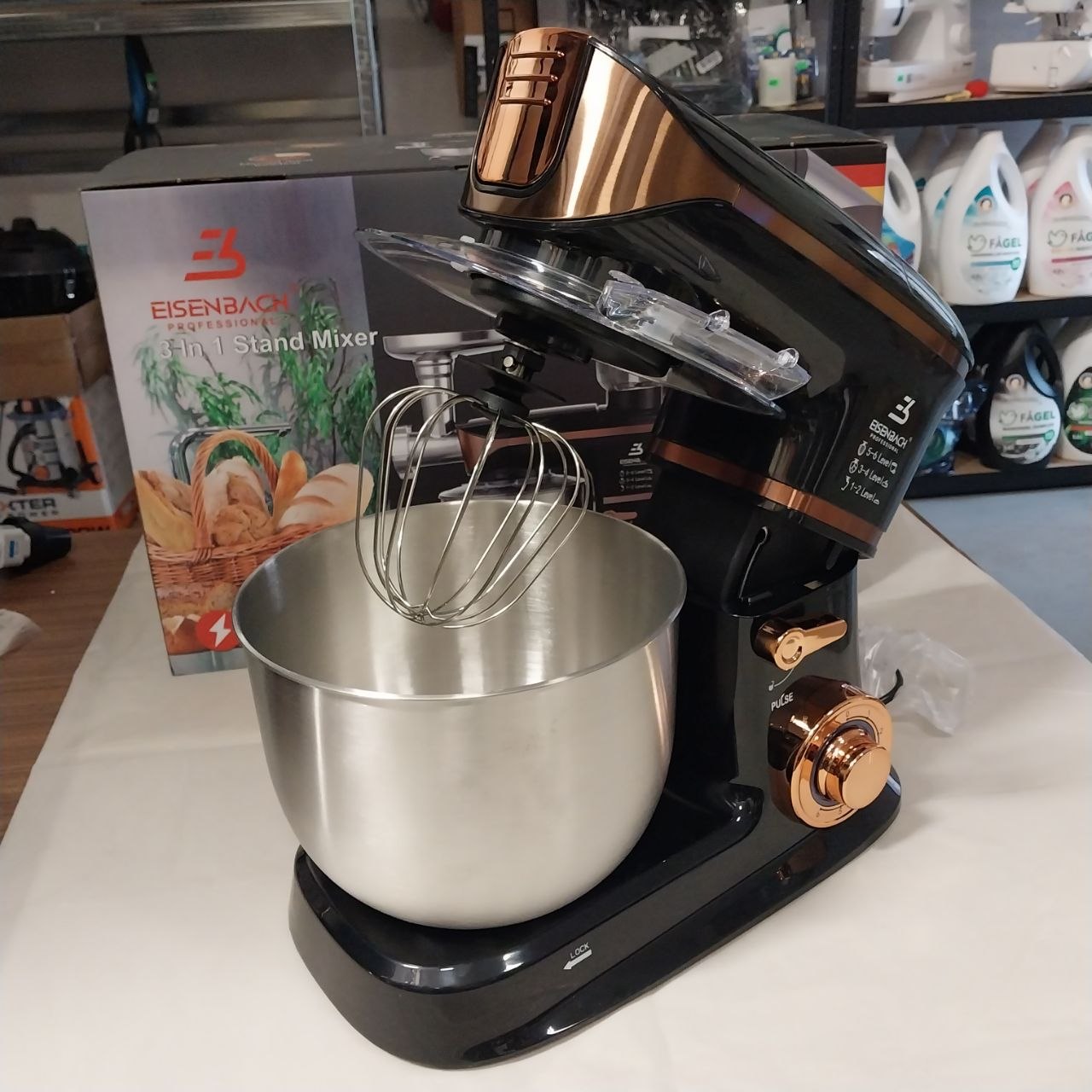 Robot planetarny EISENBACH SC-263C 3w1 2000W 6,5L Blender