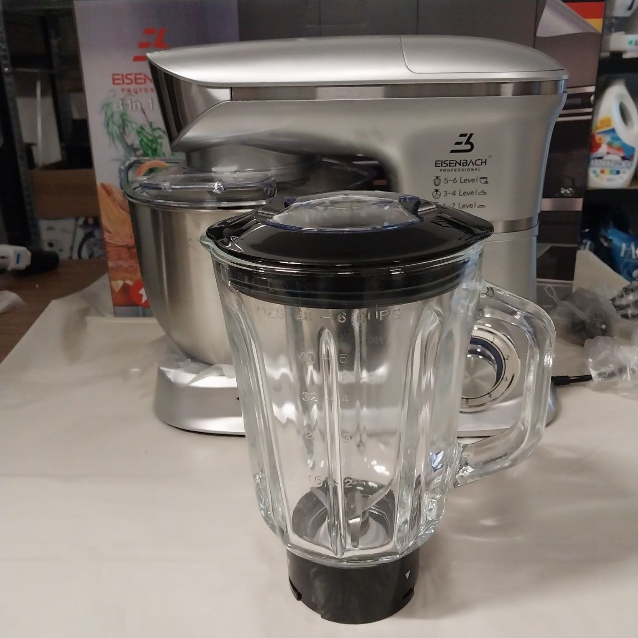 Robot planetarny EISENBACH SC-263C 3w1 2000W 6,5L Blender