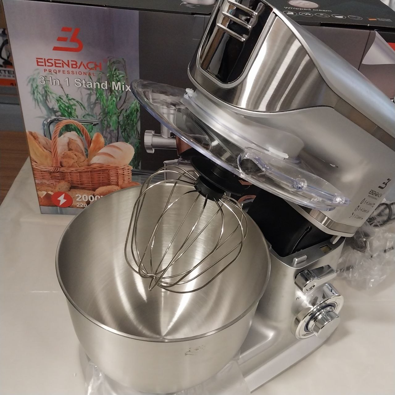Robot planetarny EISENBACH SC-263C 3w1 2000W 6,5L Blender