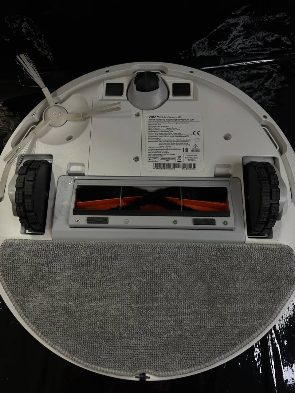Robot sprzątający Xiaomi S20 mop odkurzanie nawigacja LDS biały