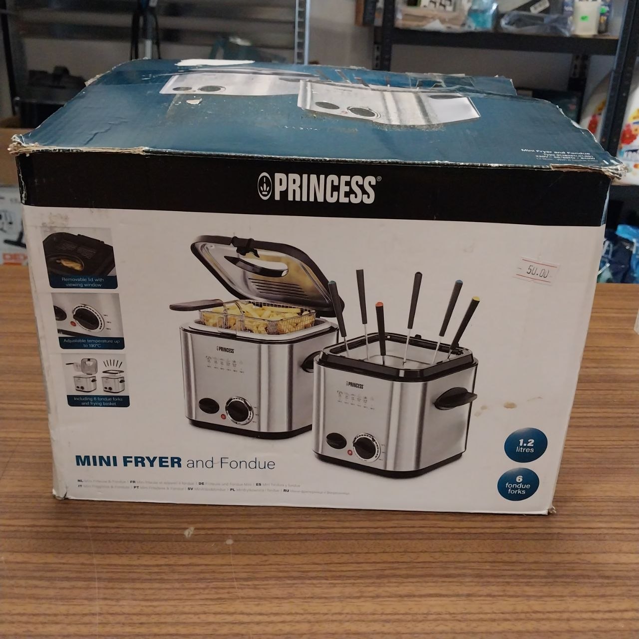 Mini frytkownica i Fondue Princess 182611