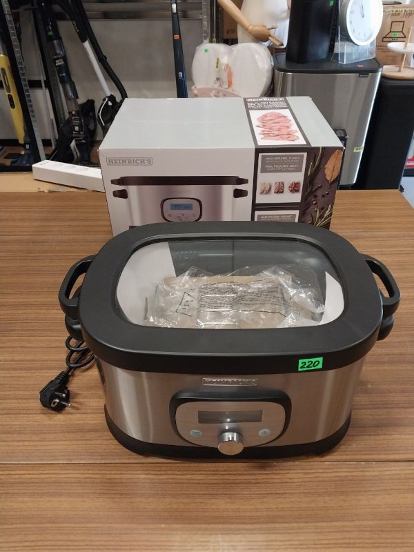 Heinrichs Wolnowar Sous Vide 8,5L 520W Cyrkulator Garnek do gotowania