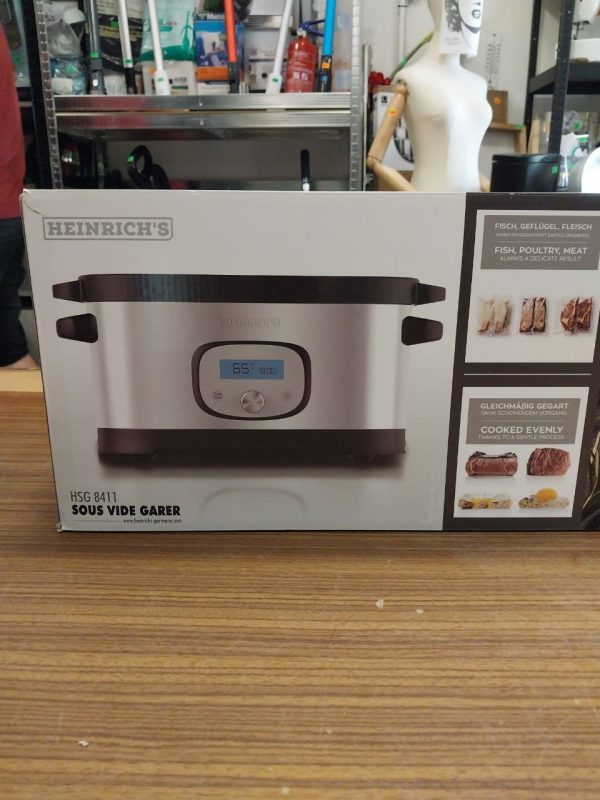Heinrichs Wolnowar Sous Vide 8,5L 520W Cyrkulator Garnek do gotowania