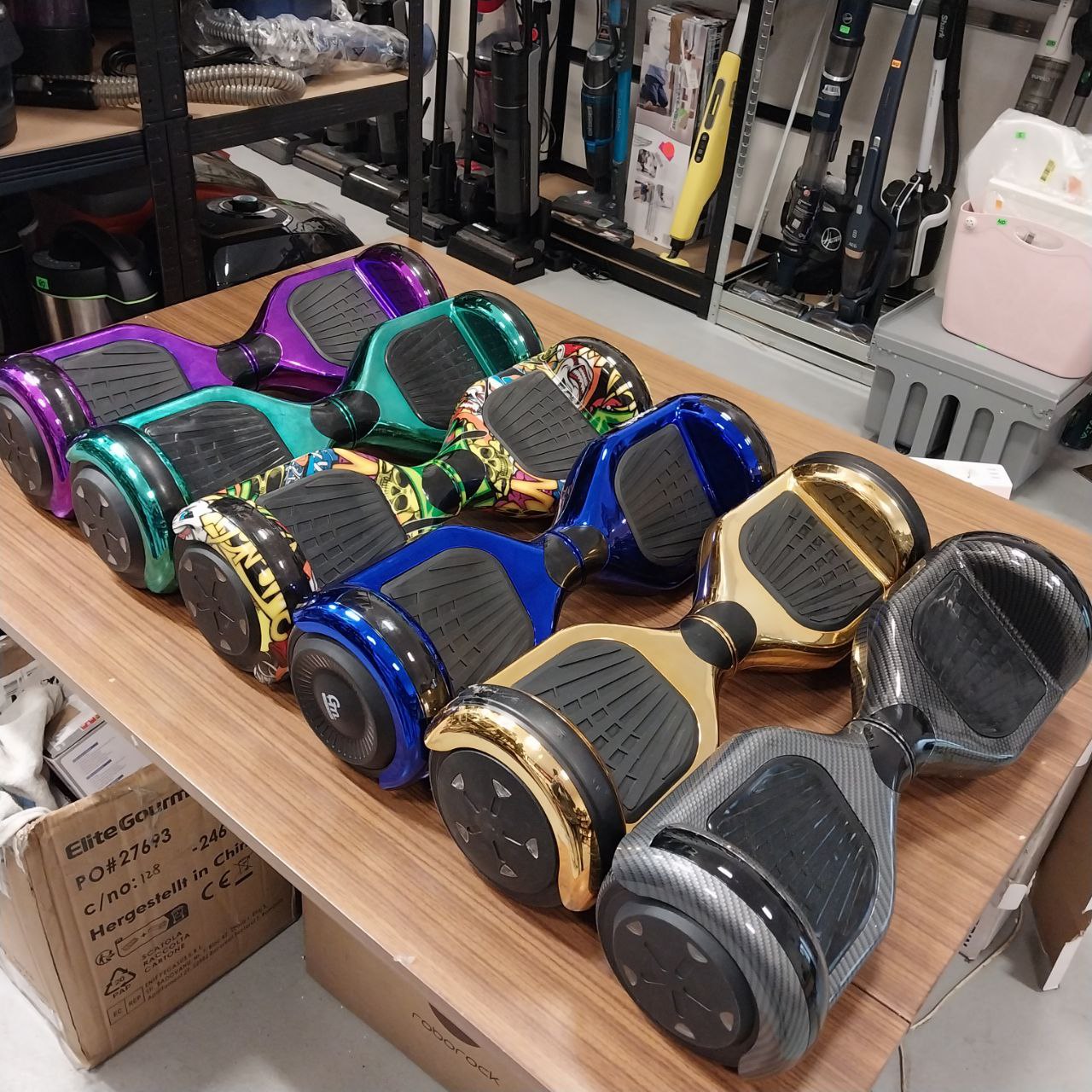Deskorolka elektryczna dwukołowa Hoverboard 6,5 CALI LED Dla Dzieci