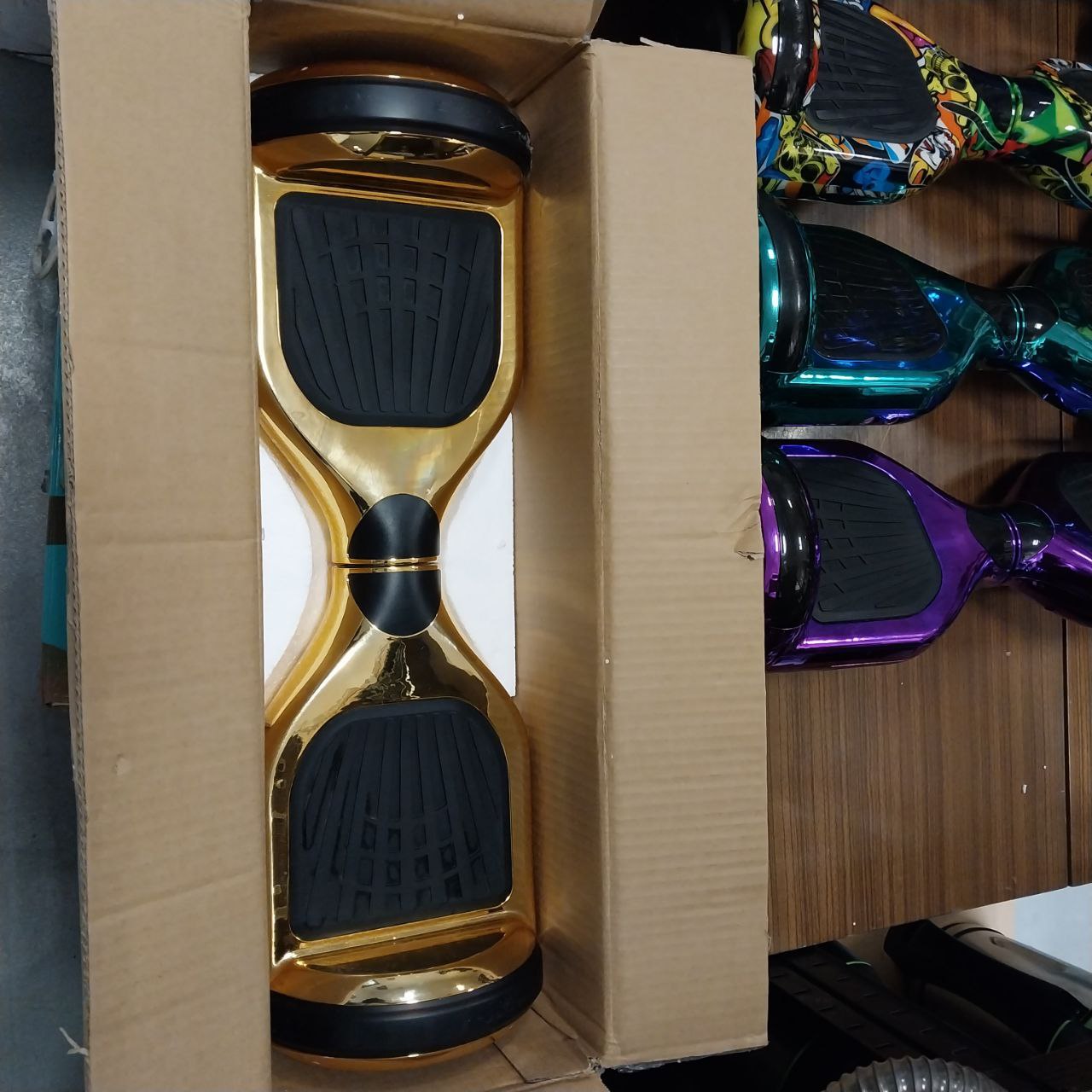 Deskorolka elektryczna dwukołowa Hoverboard 6,5 CALI LED Dla Dzieci